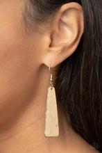 Load image into Gallery viewer, Paparazzi Detailed Definition - Gold Earrings
