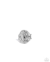 Load image into Gallery viewer, Paparazzi Sinuous Shimmer - White Ring
