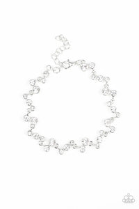 Paparazzi Starlit Stunner - White Bracelet