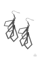 Load image into Gallery viewer, Paparazzi Totally TERRA-ific - Black Earrings
