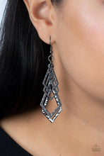 Load image into Gallery viewer, Paparazzi Totally TERRA-ific - Black Earrings

