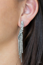 Load image into Gallery viewer, Paparazzi Cosmic Candescence - Black Earrings

