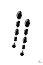 Load image into Gallery viewer, Paparazzi Red Carpet Radiance - Black Earrings
