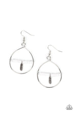 Load image into Gallery viewer, Paparazzi Free Bird Freedom - White Earrings
