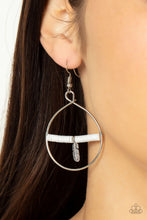 Load image into Gallery viewer, Paparazzi Free Bird Freedom - White Earrings
