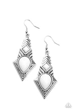 Load image into Gallery viewer, Paparazzi Stylishly Sonoran - White Earrings
