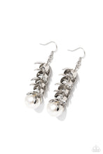 Load image into Gallery viewer, Paparazzi Ocean FROND Property - White Earrings
