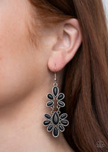 Load image into Gallery viewer, Paparazzi Cactus Cruise - Black Earrings
