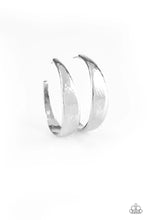 Load image into Gallery viewer, Paparazzi HOOP And Holler - Silver Earrings
