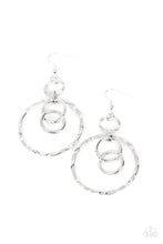 Load image into Gallery viewer, Paparazzi Twisted Temptation - Silver Earrings
