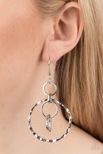 Load image into Gallery viewer, Paparazzi Twisted Temptation - Silver Earrings
