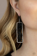 Load image into Gallery viewer, Paparazzi Don’t QUARRY, Be Happy - Black Earrings
