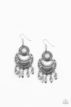 Load image into Gallery viewer, Paparazzi Mantra To Mantra - Silver Earrings
