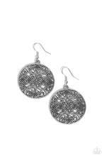 Load image into Gallery viewer, Paparazzi Dubai Decor - Silver Earrings
