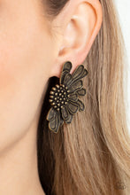 Load image into Gallery viewer, Paparazzi Farmstead Meadow - Brass Earrings
