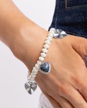 Load image into Gallery viewer, Paparazzi Modest Malibu / Heart-struck Haven - Silver Set
