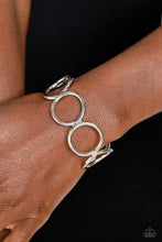 Load image into Gallery viewer, Paparazzi Socialite Sheen - Silver Bracelet
