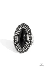 Load image into Gallery viewer, Paparazzi Western Wager - Black Ring
