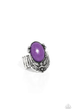 Load image into Gallery viewer, Paparazzi Serrated Style - Purple Ring
