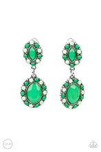 Load image into Gallery viewer, Paparazzi Positively Pampered - Green Earrings
