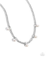 Load image into Gallery viewer, Paparazzi Pearl Pedestal - White Necklace
