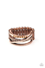 Load image into Gallery viewer, Paparazzi Stay In Your Lane - Copper Ring
