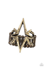 Load image into Gallery viewer, Paparazzi Extra Electrifying - Brass Ring
