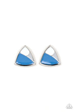 Load image into Gallery viewer, Paparazzi Kaleidoscopic Collision - Blue Earrings
