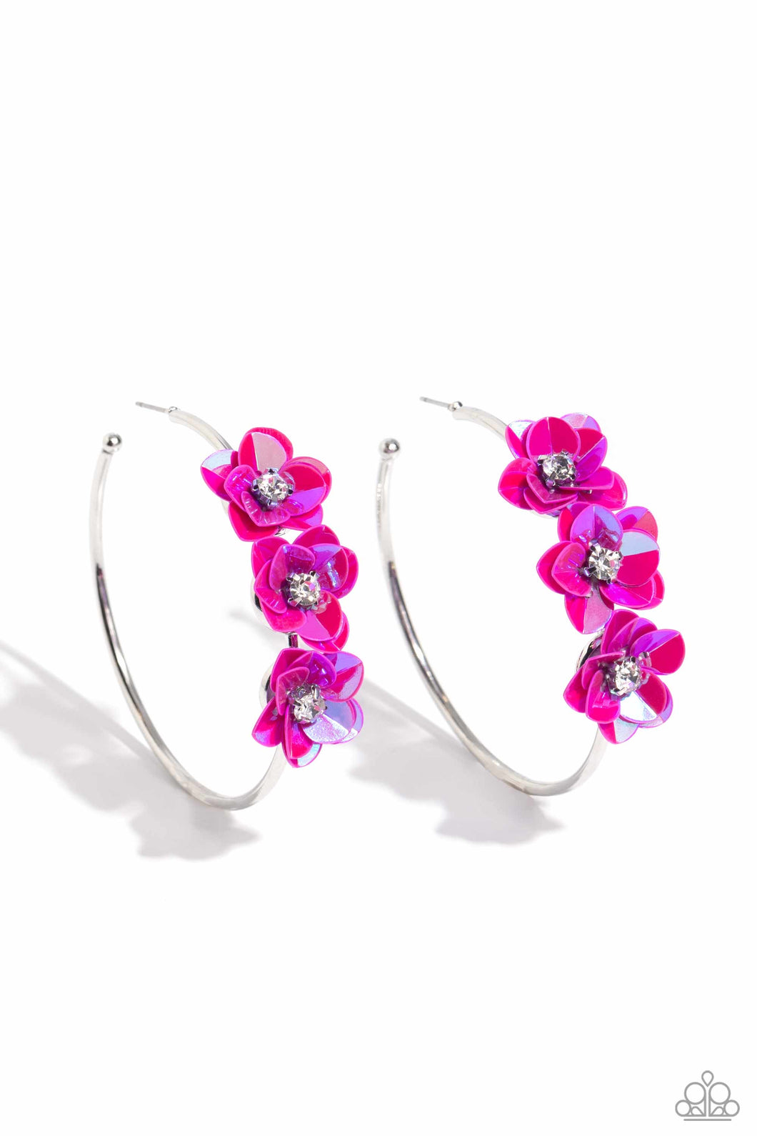 Paparazzi Ethereal Embellishment - Pink Earrings