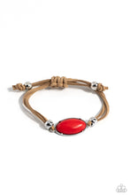 Load image into Gallery viewer, Paparazzi Desertscape Drive - Red Bracelet
