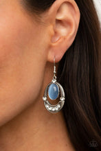 Load image into Gallery viewer, Paparazzi Serene Shimmer - Blue Earrings
