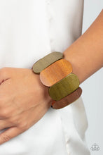 Load image into Gallery viewer, Paparazzi Natural Nirvana - Brass Bracelet
