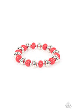 Load image into Gallery viewer, Paparazzi Stone Age Aesthetic - Red Bracelet
