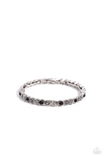 Load image into Gallery viewer, Paparazzi Floral Fast Lane - Black Bracelet
