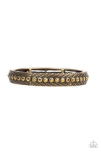 Load image into Gallery viewer, Paparazzi Risk Taking Twinkle - Brass Bracelet
