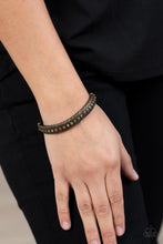 Load image into Gallery viewer, Paparazzi Risk Taking Twinkle - Brass Bracelet
