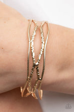 Load image into Gallery viewer, Paparazzi A Narrow Escapade - Gold Bracelet
