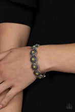 Load image into Gallery viewer, Paparazzi Granada Garden Party - Yellow Bracelet
