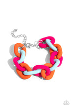 Load image into Gallery viewer, Paparazzi Go The Extra SMILE - Pink Bracelet
