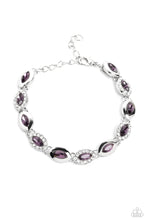 Load image into Gallery viewer, Paparazzi Some Serious Sparkle - Purple Bracelet
