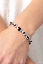 Load image into Gallery viewer, Paparazzi Some Serious Sparkle - Purple Bracelet
