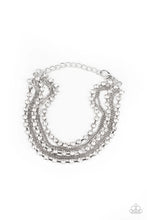 Load image into Gallery viewer, Paparazzi That’s A Smash - White Bracelet
