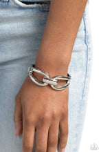 Load image into Gallery viewer, Paparazzi Mechanic Masquerade - Silver Bracelet
