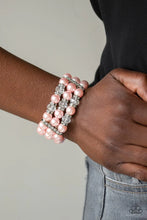 Load image into Gallery viewer, Paparazzi Undeniably Dapper - Pink Bracelet
