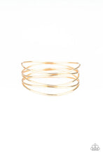 Load image into Gallery viewer, Paparazzi Showstopping Sheen - Gold Bracelet
