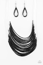 Load image into Gallery viewer, Paparazzi Catwalk Queen - Black Necklace
