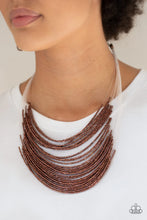 Load image into Gallery viewer, Paparazzi Catwalk Queen - Copper Necklace
