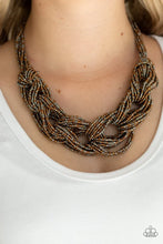 Load image into Gallery viewer, Paparazzi City Catwalk - Copper Necklace
