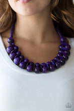 Load image into Gallery viewer, Paparazzi Caribbean Cover Girl - Purple Necklace
