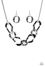 Load image into Gallery viewer, Paparazzi Capital Contour - Black Necklace
